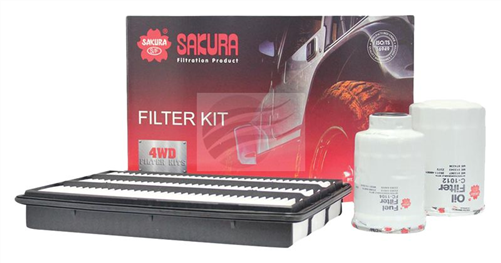 Mitsubishi PAJERO 4M41 SERVICE FILTER KIT INCLUDES 10L OIL