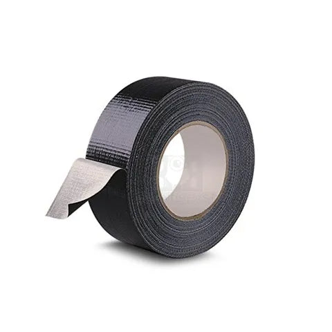 DNA Duct Tape Roll | 48mm x 25m | Black | Heavy Duty Cloth Backing