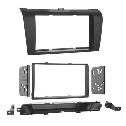Mazda 3 Axela 2004-2009 Double DIN Dash Kit | Black Facia Panel & Radio Installation Kit