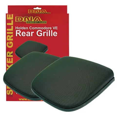 Holden Commodore VE Rear Parcel Shelf Speaker Grills | Black OEMâ€‘Style Grilles