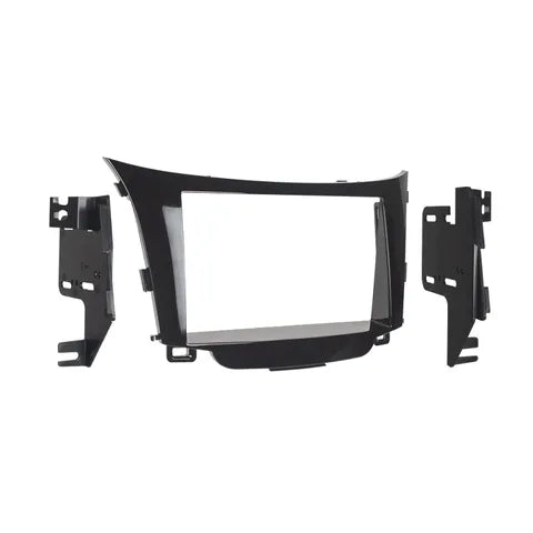 Hyundai Elantra GT 2013 Onwards Dash Kit (Nonâ€‘Nav) | High Gloss Black Double DIN Facia