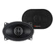 Nakamichi 4x6" 2â€‘Way Coaxial Car Speakers Pair | 150W Peak Oval Coaxial Audio System