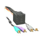 Amplified Line Output Converter Harness for Land Rover, Mercedes, Chrysler | ISO to RCA with Signal Sensing