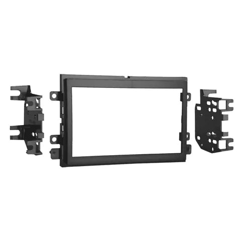 Ford Explorer Focus Mustang 2005-2010 Double DIN Dash Kit | Black Trim Panel | Radio Installation