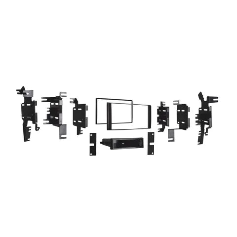 Nissan Note / Juke / Versa Note / Cube 2007 Onwards Dash Kit | Black Double DIN Facia & Installation Panel