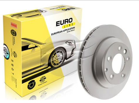 BREMTEC EURO-LINE BRAKE DISC ROTOR PAIR BDR17440EL