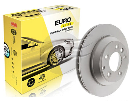 BREMTEC EURO-LINE BRAKE DISC ROTOR PAIR BDR22400EL