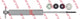 MERCEDES & VOLVO REAR GAS-A-JUST SHOCK STRUT ABSORBER 554004