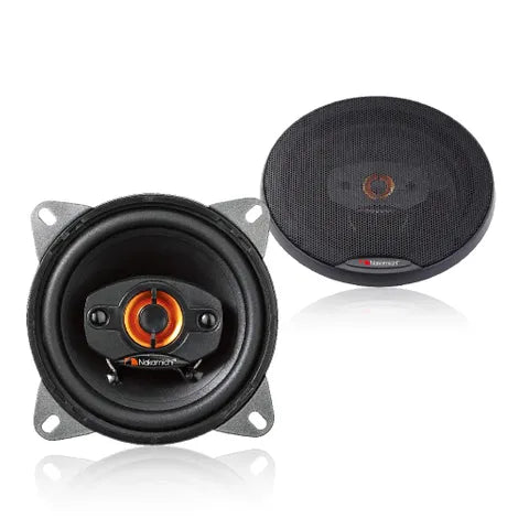 Nakamichi 4" 4â€‘Way Coaxial Car Speakers Pair | 300W Peak 4â€‘Way Audio System