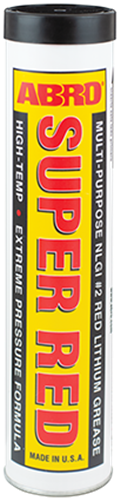ABRO #2 Super Red Lithium Grease Cartidge