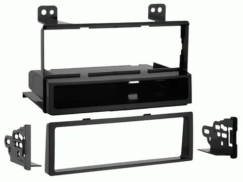 Kia Carnival 2006-2014 / Hyundai Entourage 2007-2008 Single DIN Dash Kit | Black Trim Panel