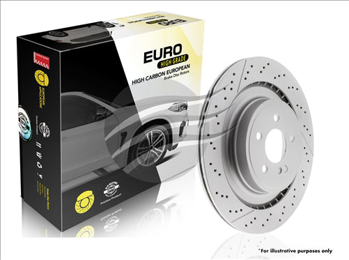 BREMTEC EURO-LINE HIGH-GRADE DISC PERFORATED BDR41013DELH