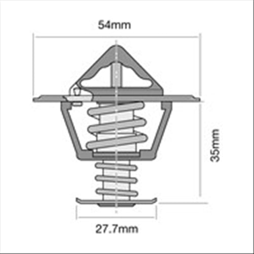 TRIDON THERMOSTAT HIFLOW 77