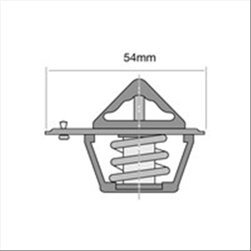 TRIDON THERMOSTAT HIFLOW 82
