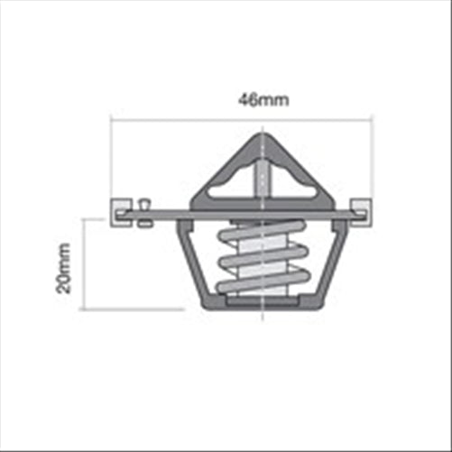 TRIDON THERMOSTAT 82