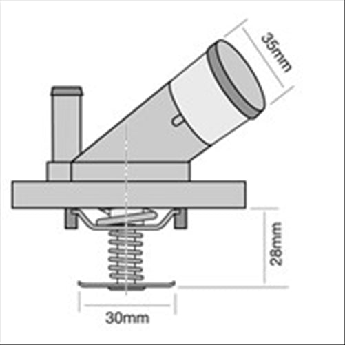 TRIDON THERMOSTAT 82