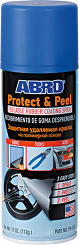ABRO SPRAY PAINT PROTECT AND PEEL BLUE PR555BLU