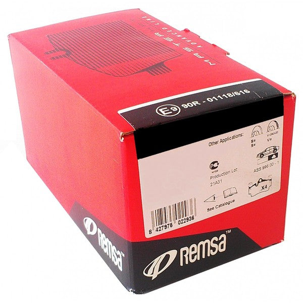 Remsa DB865 E FRONT DISC BRAKE PADS - MG METRO  82-