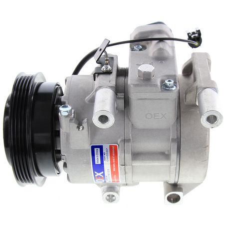 OEX Air Conditioning Compressor 12V Direct Mount Halla 6SBU16 Style CXH0007