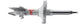 SUBARU IMPREZA 2007 FRONT LEFT GAS-A-JUST SHOCK STRUT ABSORBER 5510038