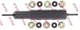 NISSAN PATROL R160 1982-1987 FRONT SHOCK ABSORBER 444052