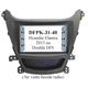 Metra 95-7307B Black Double DIN Dash Kit | 2013-2015 Hyundai Elantra (MD3)