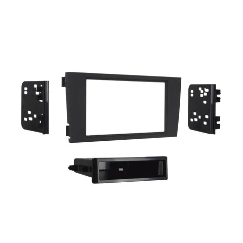 Audi A6 2000-2005 Single & Double DIN Dash Kit | Factory Black Trim | Radio Installation