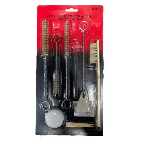 FORMULA 12-Piece Spray Gun Cleaning Kit with Lubricant â€“ Professional Detailing & Maintenance