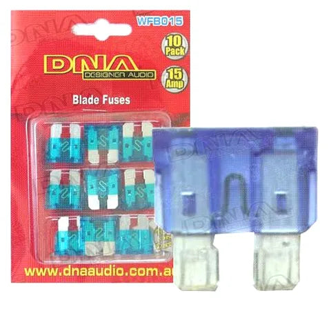 Standard ATO Blade Fuses | 15 Amp (10-Pack)
