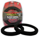 6.5" Car Audio Speaker Spacers - 16mm Thick MDF with Black Carpet for Clearance & Bass