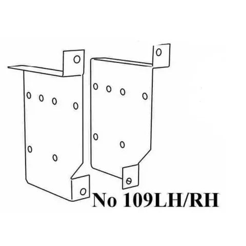 Mazda 2 / Demio OEM Radio Mounting Brackets for Factory Panel