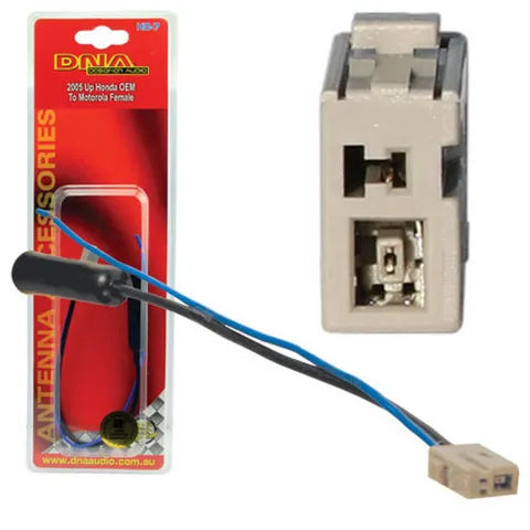 Honda Antenna Adapter | Square Connector to Standard Female Motorola Socket