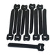 Velcro Cable Ties | 130mm x 12.5mm (12-Pack) | Reusable Hook & Loop Straps