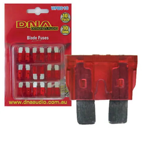 Standard ATO Blade Fuses | 10 Amp (10-Pack)