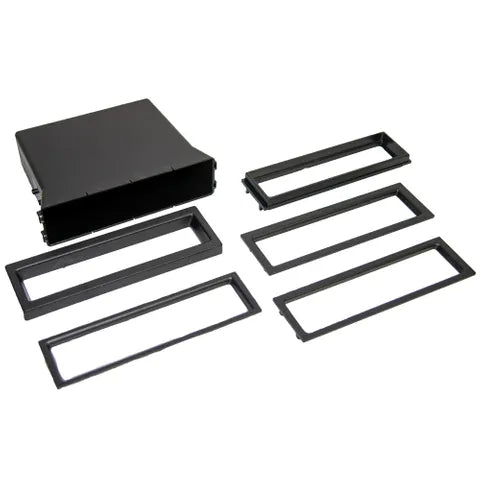 Universal Single DIN Storage Pocket | Aftermarket Radio Installation