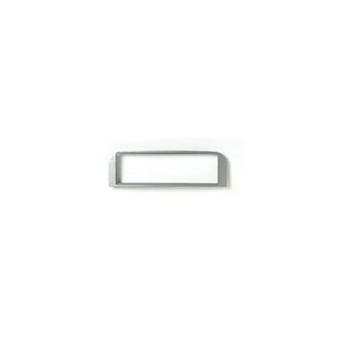 Alfa Romeo 147 / GT 2000-2010 Single DIN Dash Kit | Silver Trim Panel
