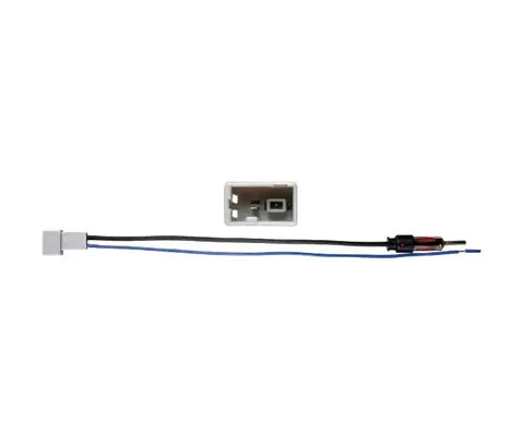 Honda, Mazda, Mitsubishi Antenna Adapter | Square Pin Female OEM Plug to Standard Male Motorola Plug