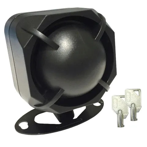 AVS Battery Backup Siren Mini | Two-Tone Alarm for AVS3010+, AVSC4 & AVSC5 Security Systems