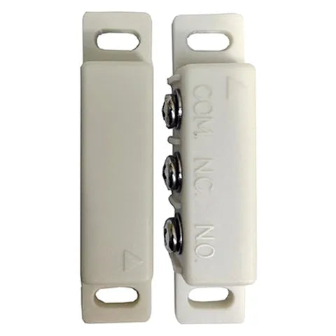 Reed Switch with Screw Terminals | NO/NC Magnetic Contact for Security & Alarm Systems