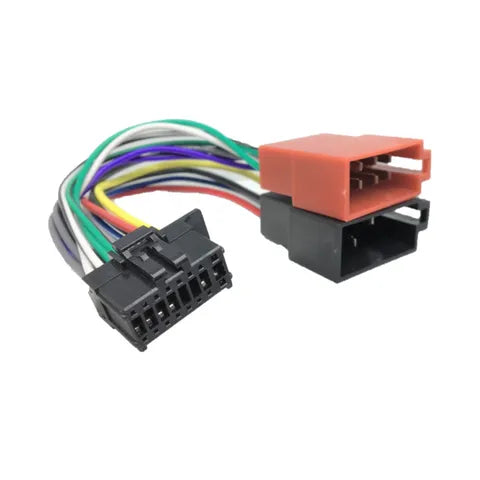 Pioneer Car Stereo Wiring Harness (Black Plug, 2010-2021 Models)