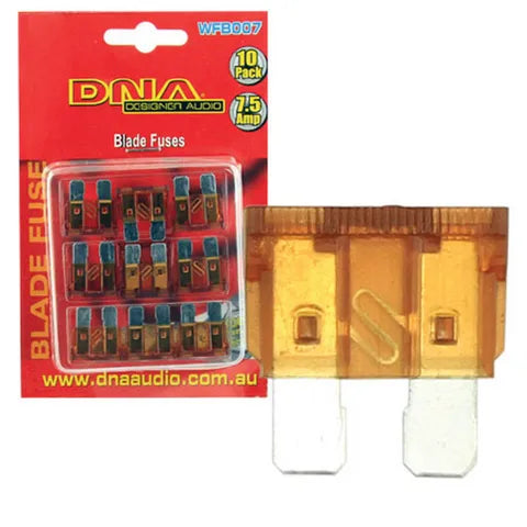 Standard ATO Blade Fuses | 7.5 Amp (10-Pack)