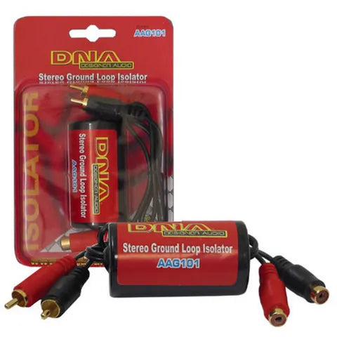 Ground Loop Noise Isolator | 3.5mm or RCA Line-Level Filter