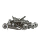 #8 x 25mm Black Button Head Self-Drilling Screws | Zinc Plated (Pack of 100)