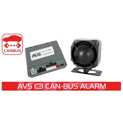 AVS C3 CAN-Bus Alarm System with Standard Siren