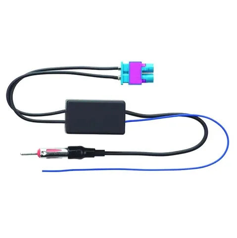 European Dual Amplified Antenna Adapter | 2005 Onward | DIN Style