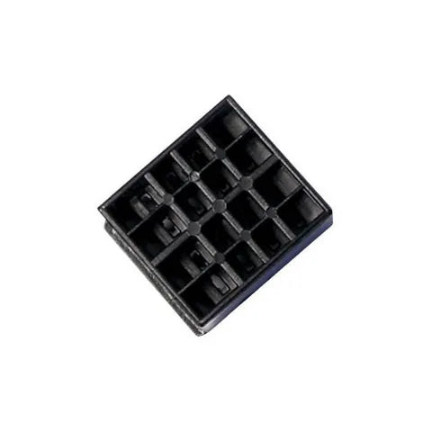 ISO 10487 16-Pin Female Socket Housing (Empty) | Requires M-50 Female Pins
