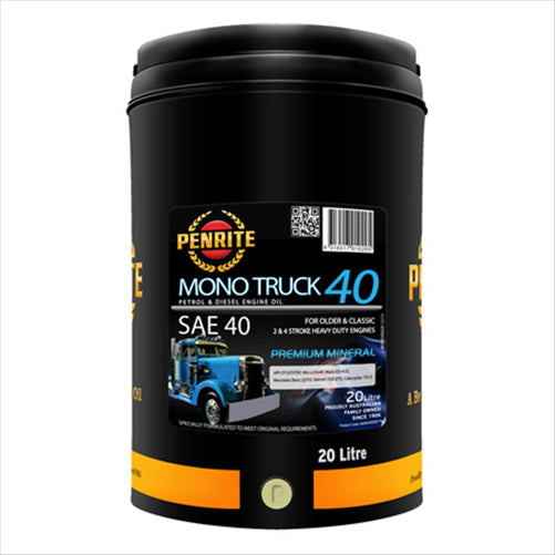 Penrite Convoy Mono Truck 40 Engine Oil 20L