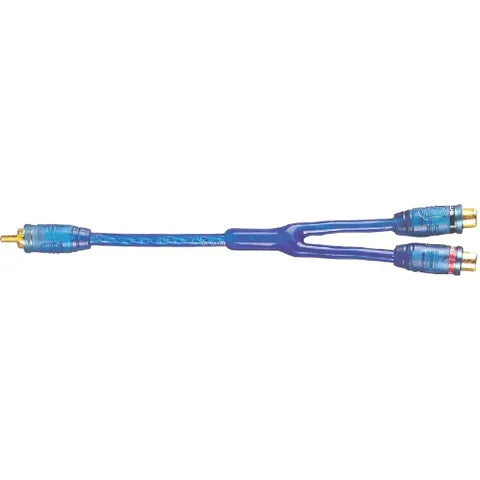 RCA Adapter | 1 Male to 2 Female RCA Splitter / Y-Adapter