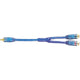 RCA Adapter | 1 Male to 2 Female RCA Splitter / Y-Adapter