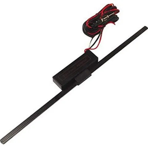 Electronic Window Mount FM Antenna | 10dB / 12dB Gain | Amplified Signal Booster